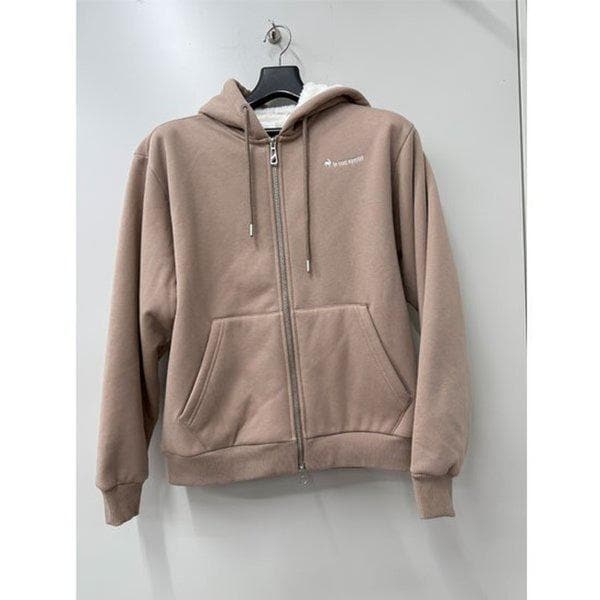 ユニ シェルパ ルーズ フード付きジップアップ QQ423LFTO1 DBG