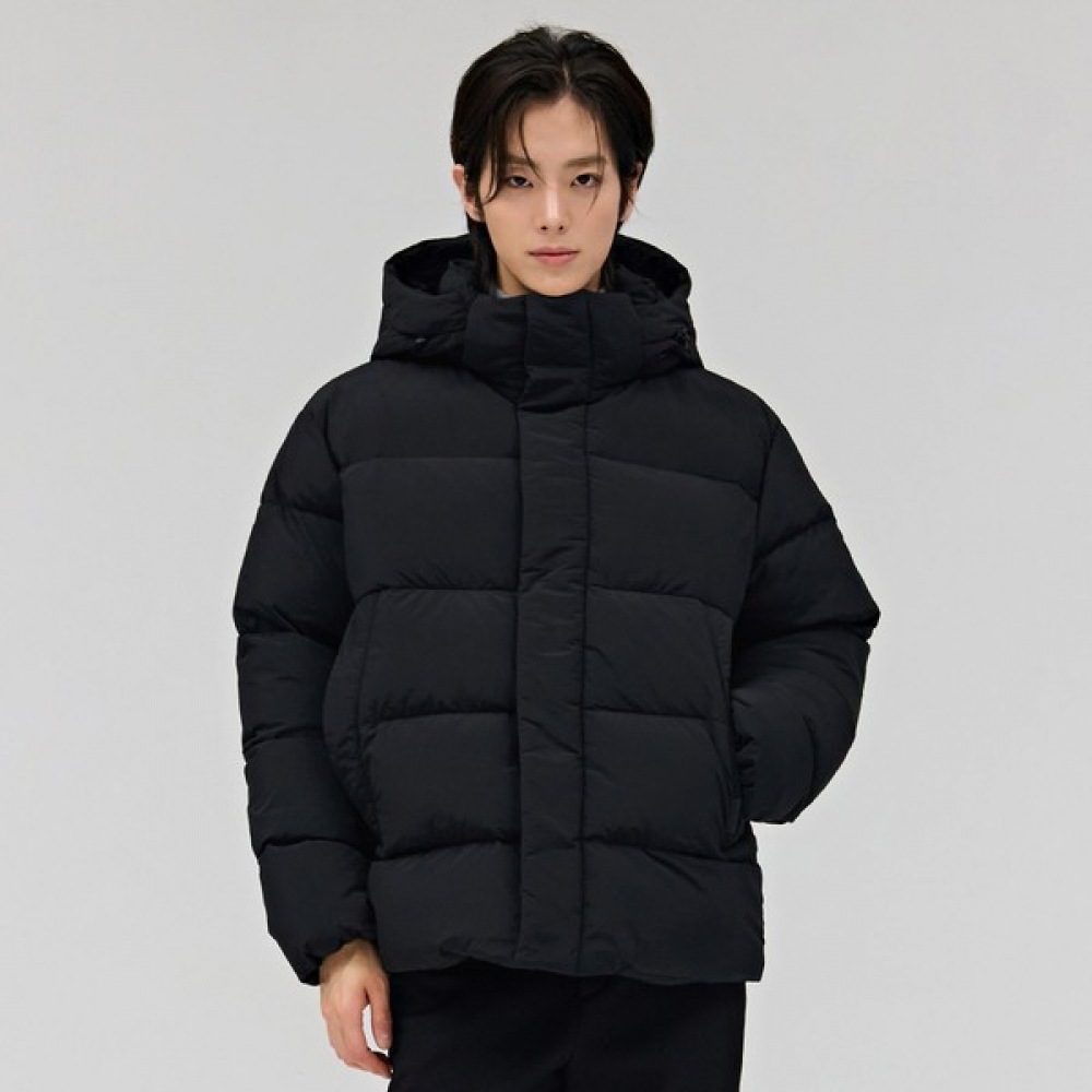 (チェースカルト) メンズベーシックフード付きパッド入りジャンパー-DFRK4722D03