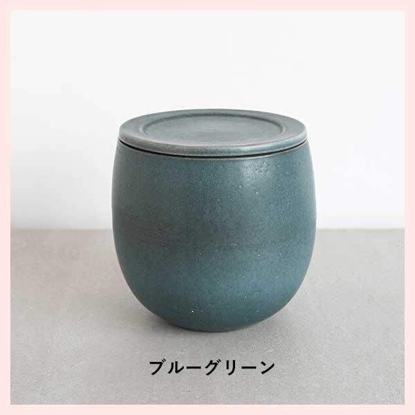 ぬか壺／ブルーグリーン 信楽焼 日本製 陶器製 nukatsubo01