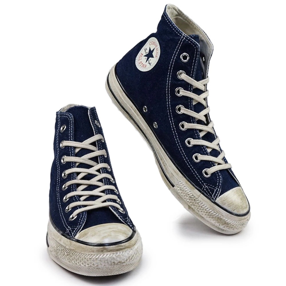 オールスター エイジド フェイデッド デニム AG HI オリジナル ハイカット レディース メンズ スニーカー