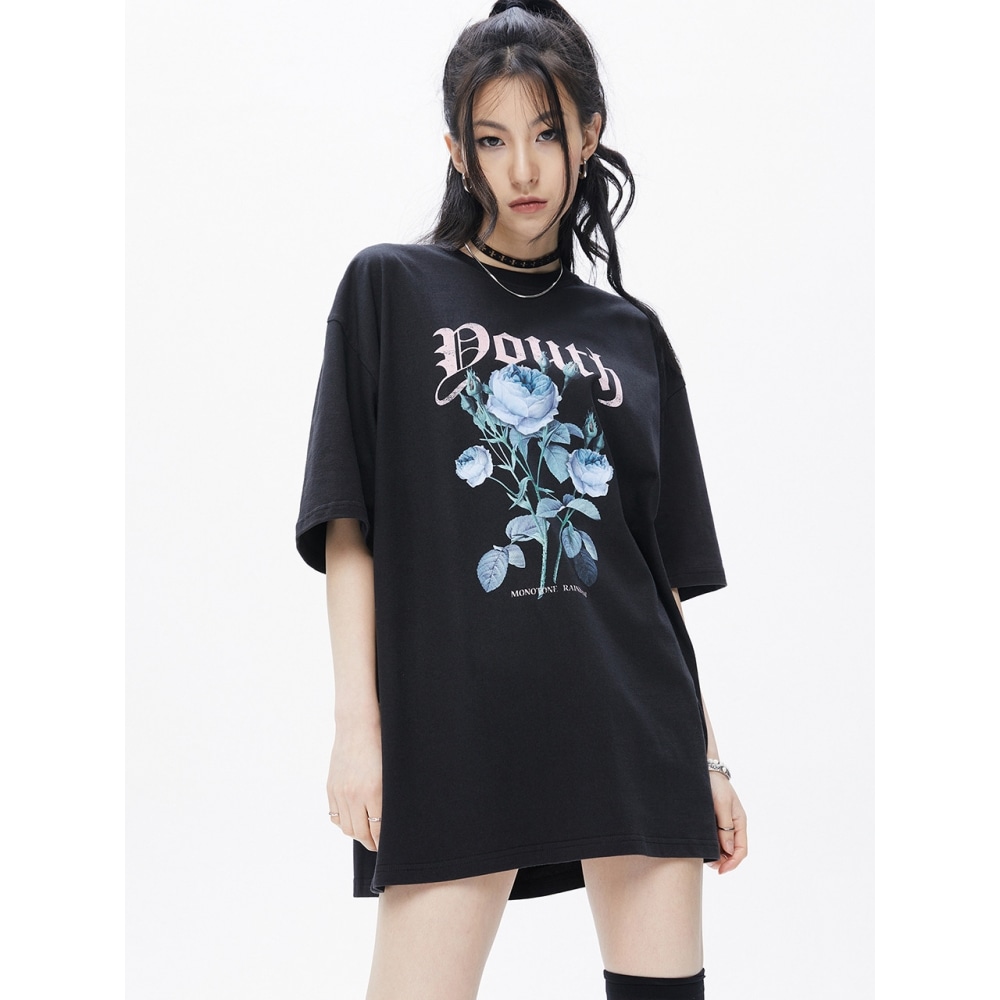 ユースクルー YK JIHEE T シャツ ブラック