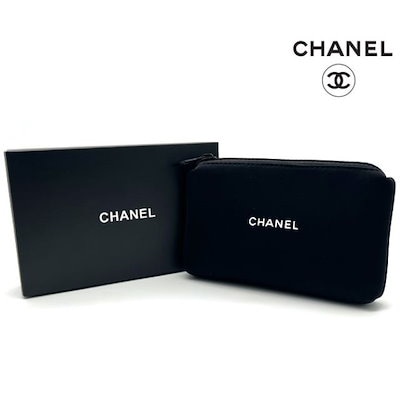 新品未使用 CHANELシャネル コスメポーチ小物入れ海外免税店