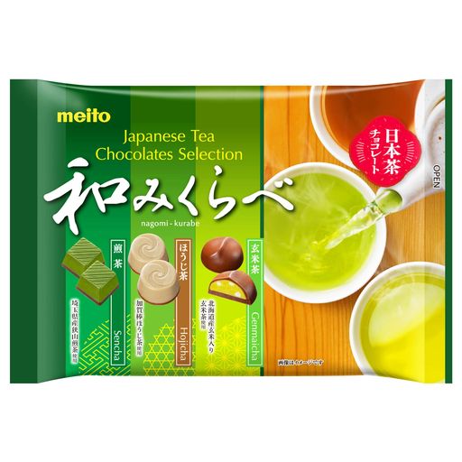 名糖産業 日本茶チョコレート 和みくらべ 111G×18袋
