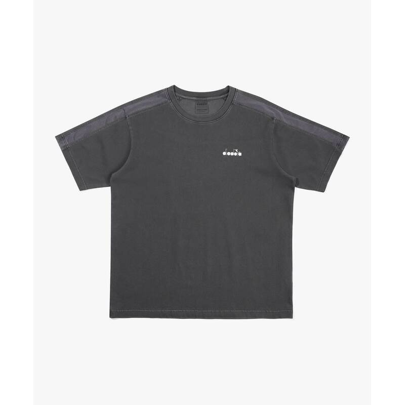 ディアドラ diadora イークイップ ウォッシュ加工 半袖Tシャツ BLACK D6123LRS29BLK 417907