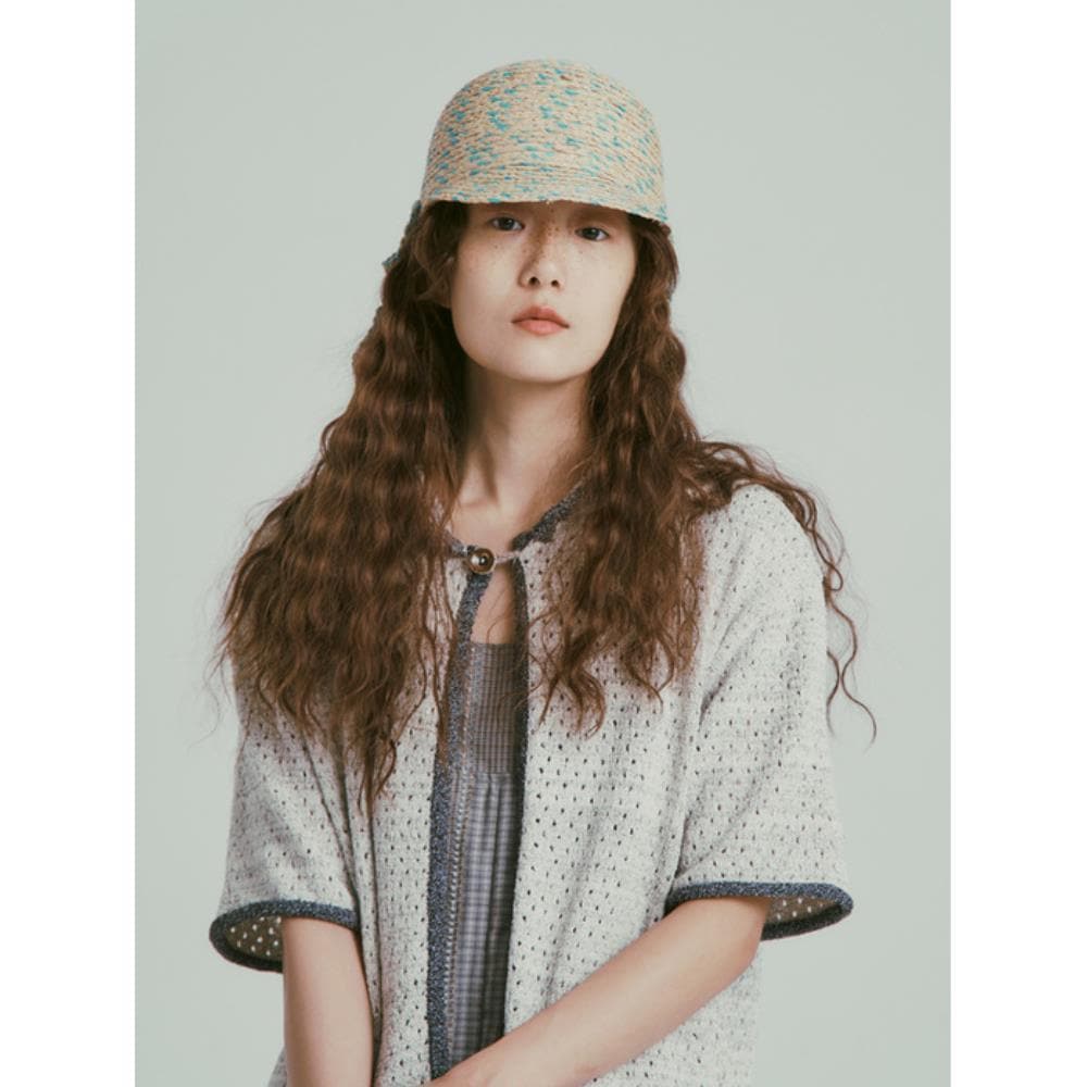 MISU A BARBE SHADY CAP CLEAR BLUE