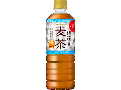 他サイト： TOCHIとCRAFT ポッカサッポロ 伊達麦茶 600ml ×24本の商品画像