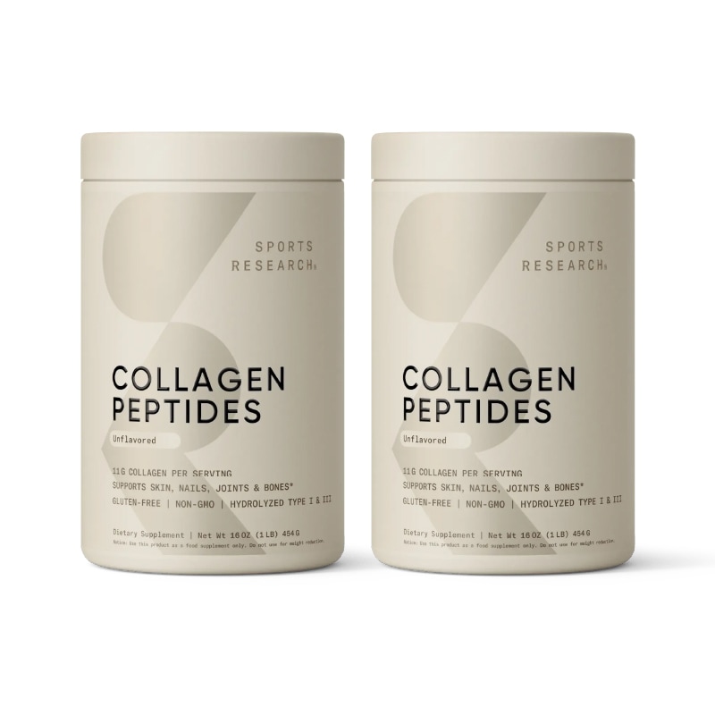 (スポーツリサーチ) コラーゲンペプチド, 無香料 454g (16oz) (2個セット)