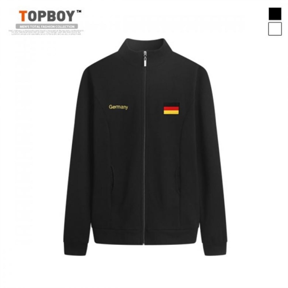 (トップボーイ) ドイツ刺繍入りジップアップジャンパー (DG092)