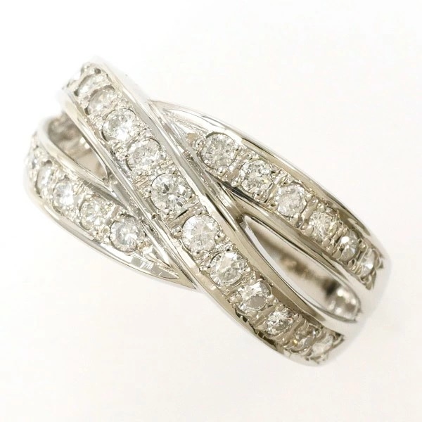 PT900 プラチナ リング 11号 ダイヤ 0.50 中古 59,880円