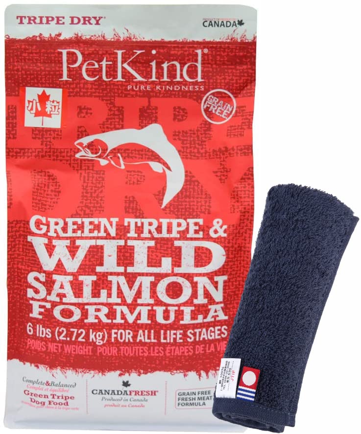 ペット・カインド グリーントライプ＆ワイルドサーモン【小粒】 2.72Kg 【正規品】【プレゼント付きtn】