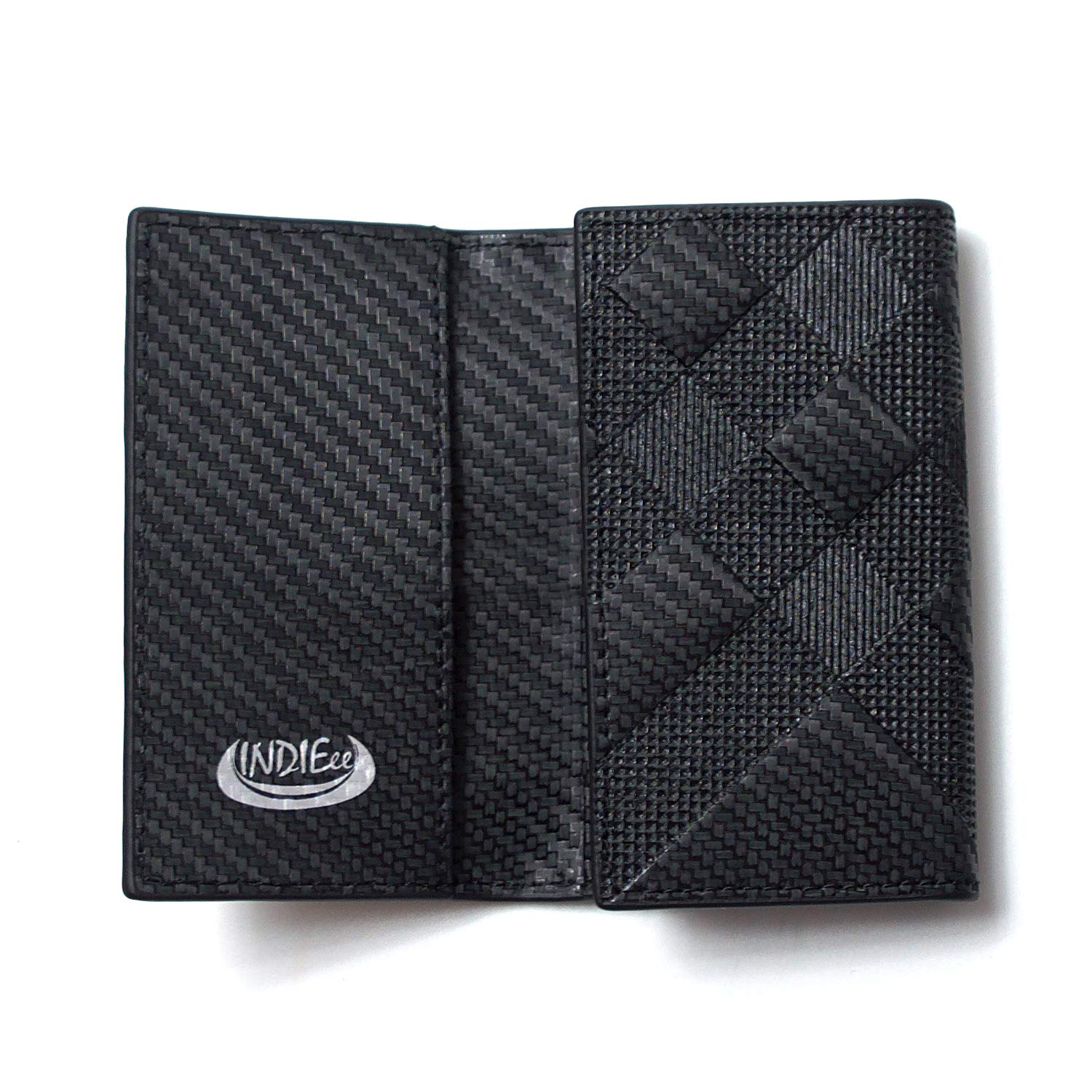 [インディ] イタリア製 グラフィットカーボンレザー キーケース スマートキーケース メンズ 本革 ケース シンプル 男性 プレゼント フォーマル 魅せるキーケース
