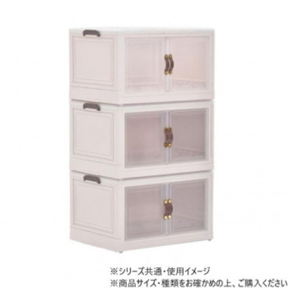 B.Bファニシング 多目的収納ボックス BENRY(大) 3個セット ONSE0242PLWHT