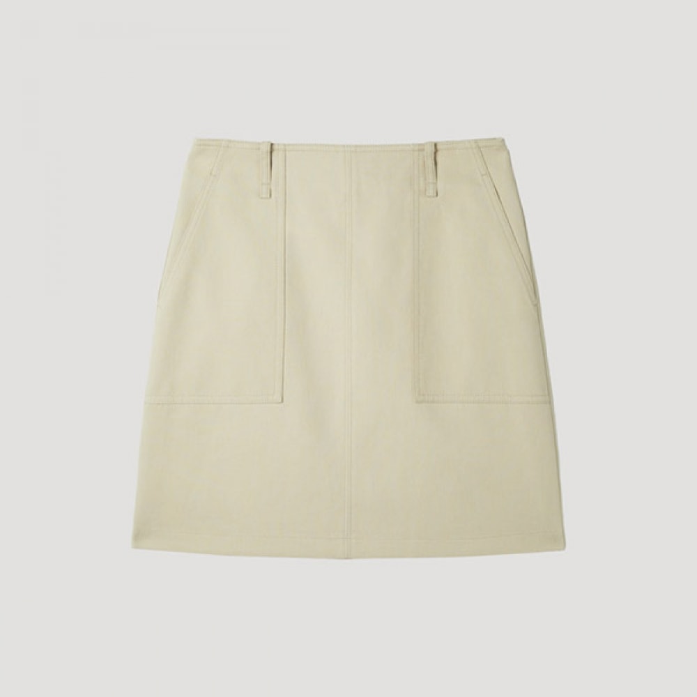[彼女はミスです] ビッグポケットミニスカート_swwskp22030_BE