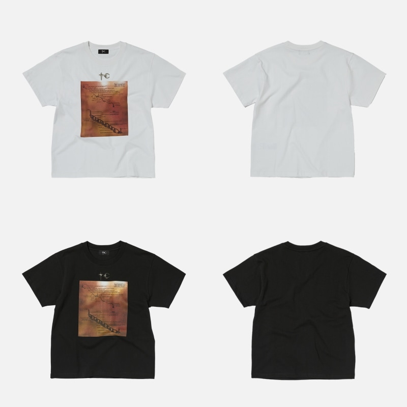【THUG CLUB】 26SS MENS FASHION HELL T-SHIRT : 2COLORS
