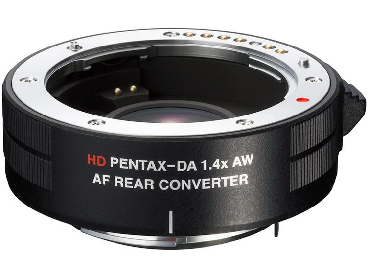HD PENTAX-DA AF REAR CONVERTER 1.4X AW マスターレンズのAF対応や防塵防滴構造を実現したKマウントアダプター