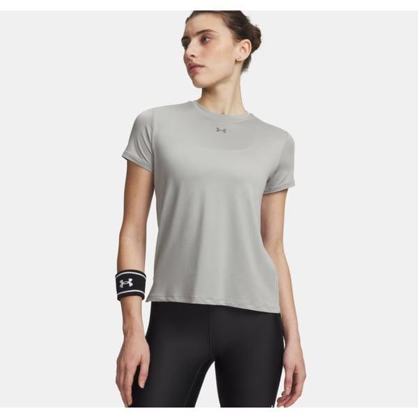 6010870-069(ライトカーキ) UA バニッシュ 女性 機能性 半袖Tシャツ