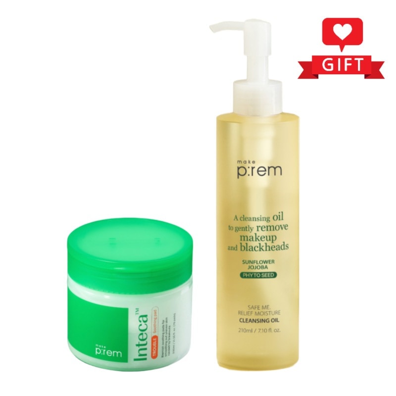 セーフミー 2種セット（クレンジングオイル210ml＋スージングパッド70枚）/ 敏感肌クレンジング / 毛穴ケア / 韓国スキンケア 6,237円