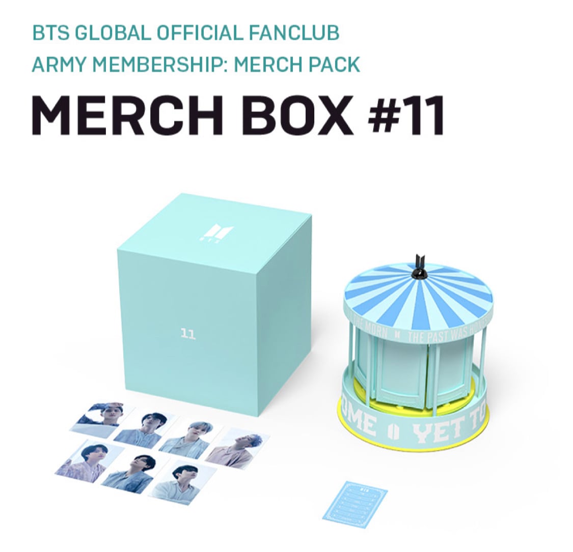 BTS MERCH BOX 11 オルゴール マーチbox11 会員限定 トレカ メンバーシップ限定 11,800円