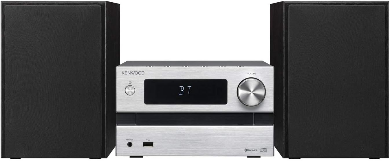 KENWOOD M-EB50-S コンパクトHi-Fiシステム Bluetooth対応 25W+25W シルバー