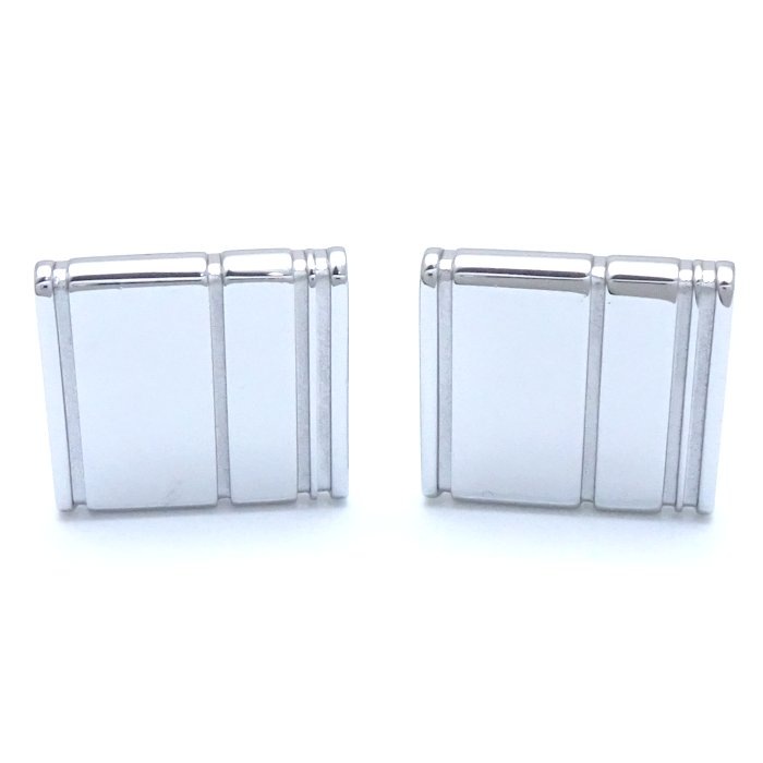 カフス スクエア シルバーメッキ/293317【中古】