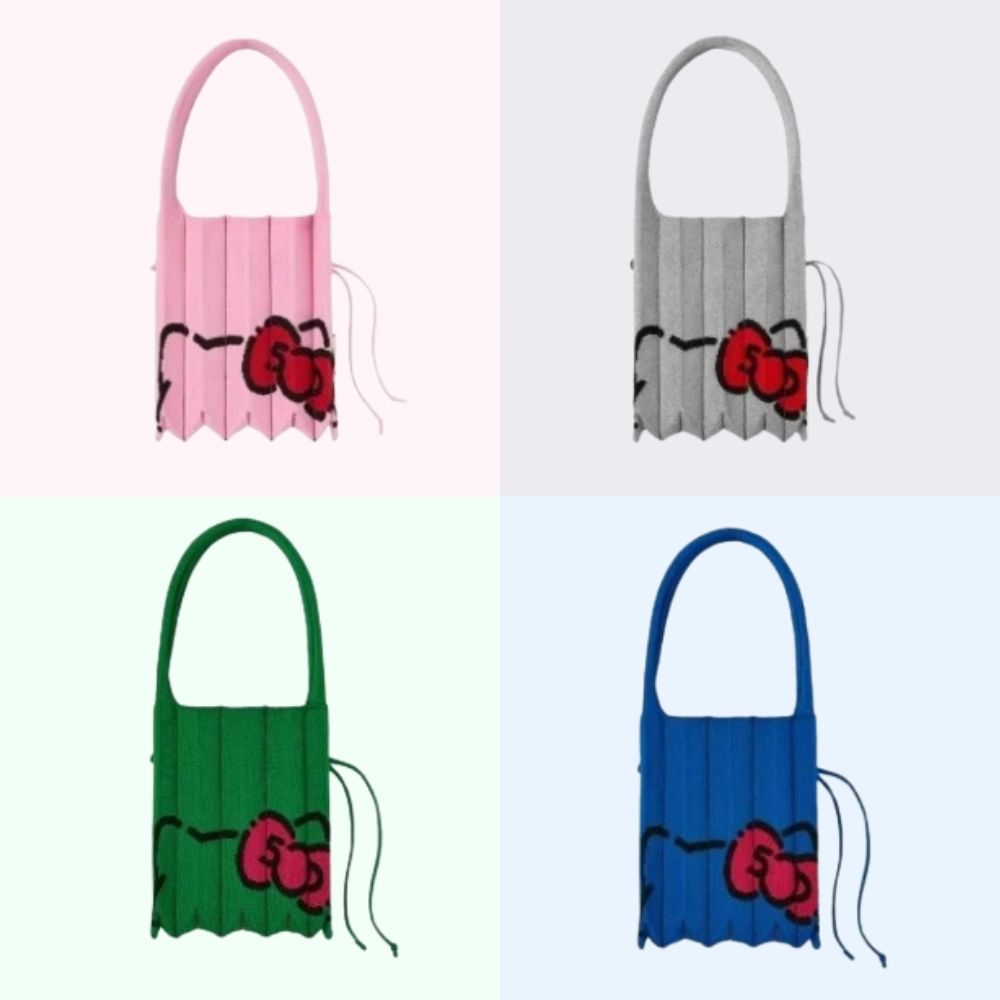 Joseph&Staceyラッキー プリーツ ニット スモール 50周年 ハローキティ : 韓国製造正規品