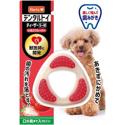 他サイト： 住商アグロインターナショナル ハーツ デンタルトイ ティーザー SM いちごフレーバーの商品画像