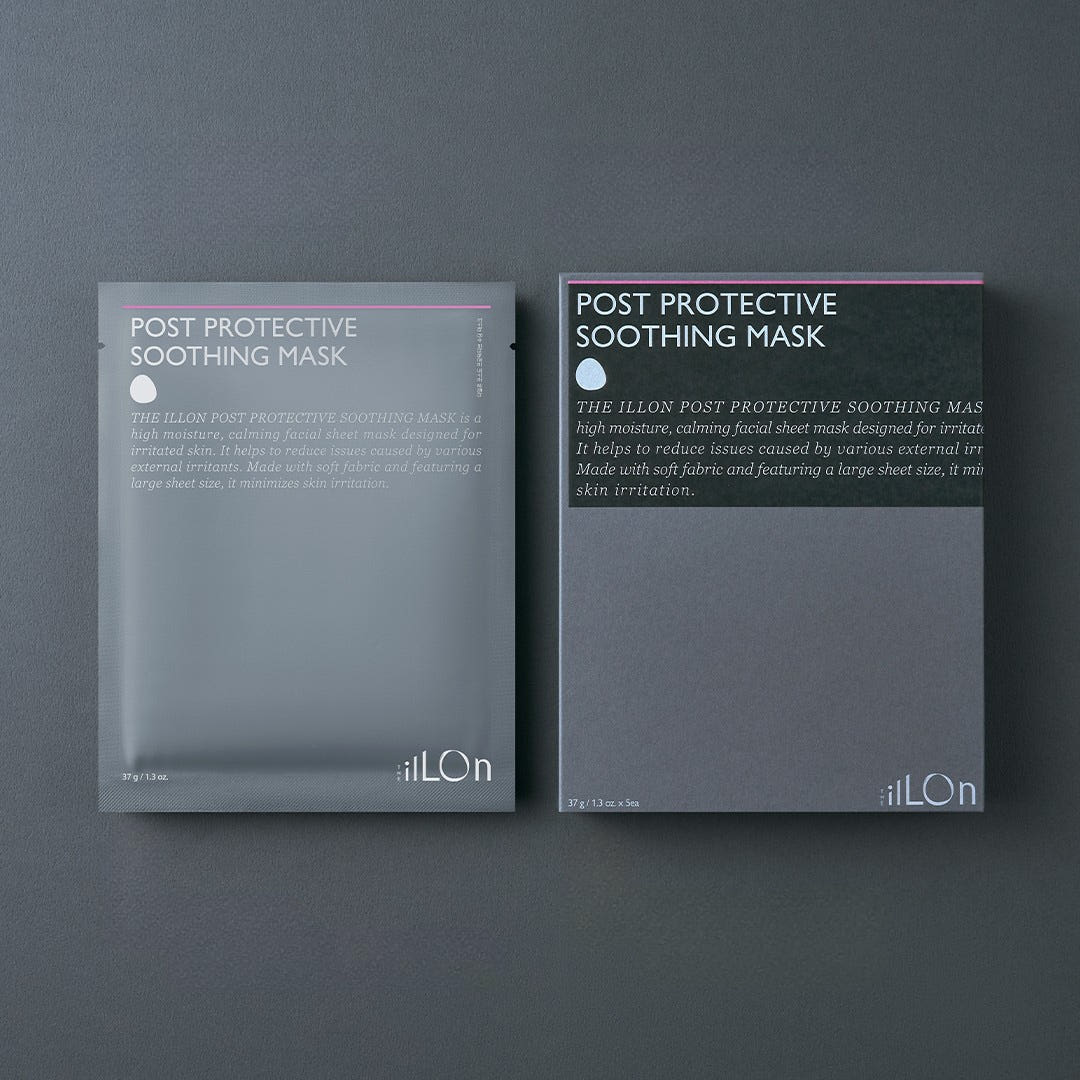 ILLON THE LON ポストプロテクティブ スージングマスク 37g x 5ea スキンブースター mts 皮膚科 アンプルマスク 乾燥+マスクパックをプレゼント