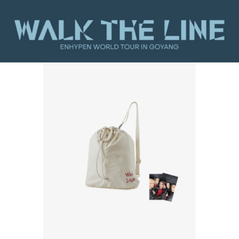 [WALK THE LINE ENHYPEN WORLD TOUR IN GOYANG]66.ENHYPEN Sling Bag