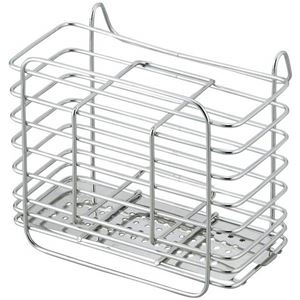 (60個セット) 水切りラック用 カトラリースタンド 大 約幅14.4cm ステンレス サビに強い SUIグート ワイヤーポケット キッチン