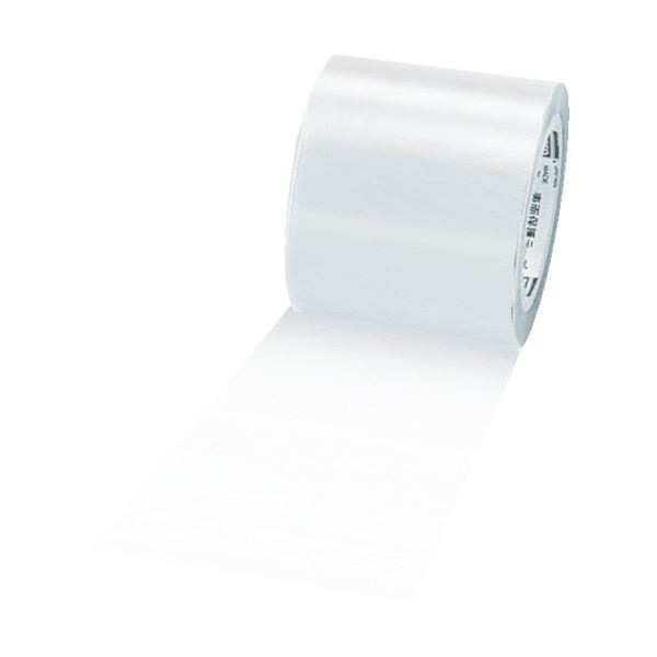 (まとめ) TRUSCO 表面保護テープ クリア 幅100mm×長さ100m TSP-51N 1巻 (×3セット)