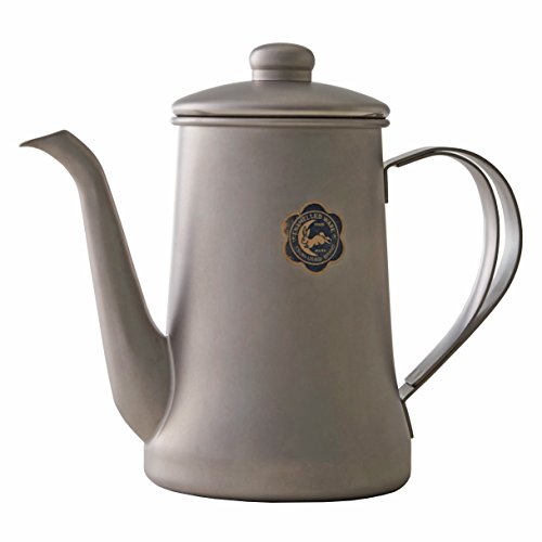 月兎印 ステンレススリムポット 0.7L ビーズブラスト