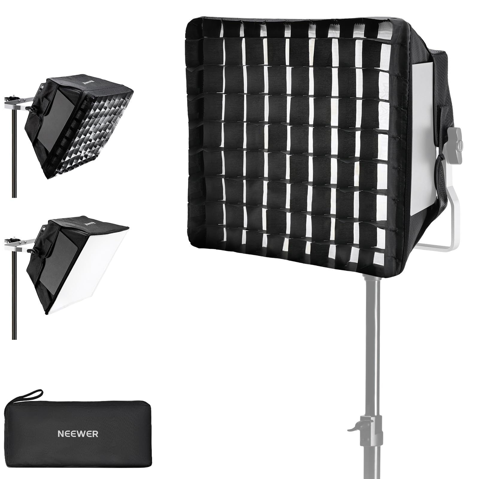 NEEWER 新版ソフトボックスディフューザー NL660 RGB660 PRO II LEDビデオライトパネル用 12.6 