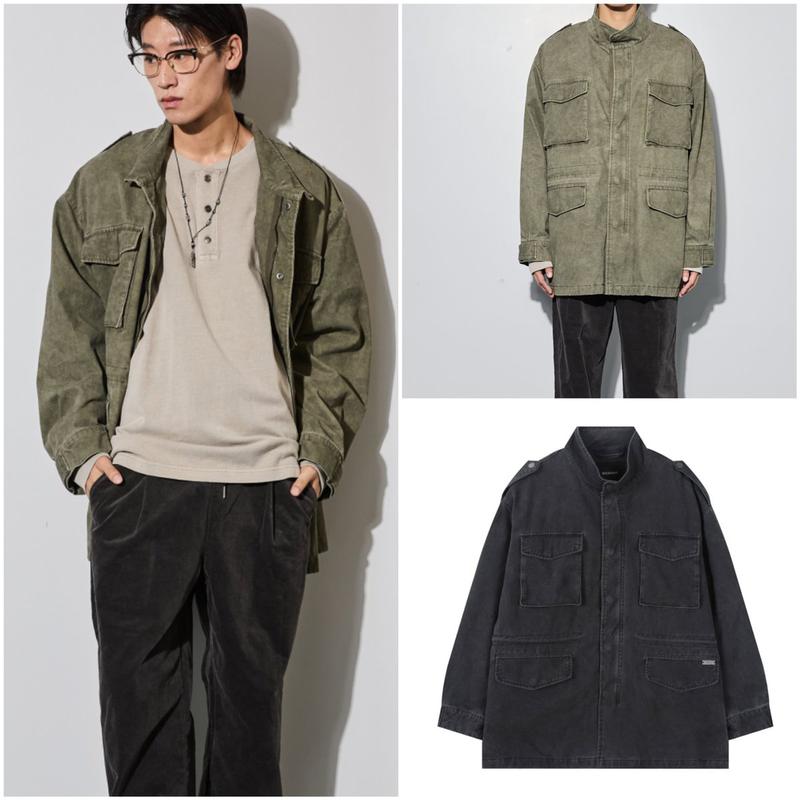 共用オーバーフィット端境期野上ジャンパーB253JP010P_US