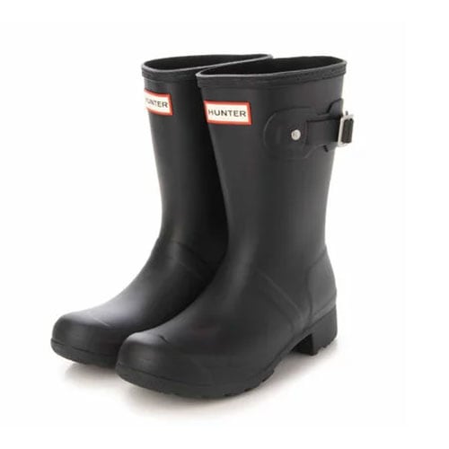 ハンター HUNTER オリジナル ツアー ショート レインブーツ レディース シューズ WFS2205RMA-BLK