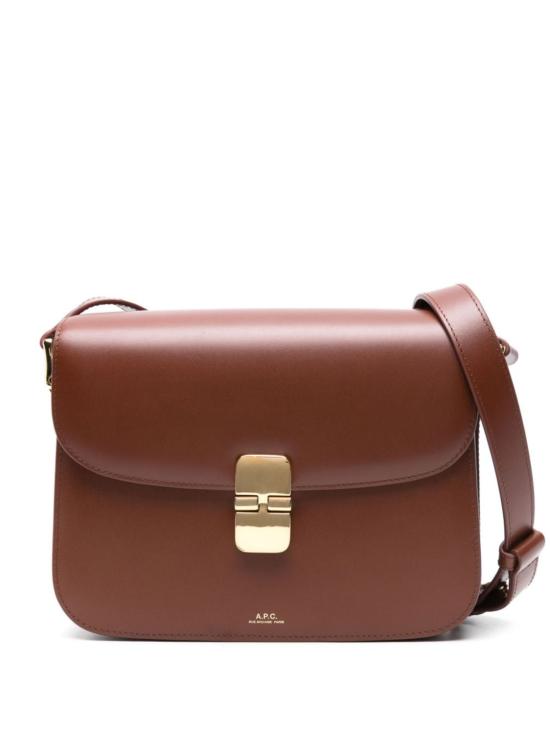 A.P.C. Women Shoulder Bags PXBMWF61412 CAD Brown