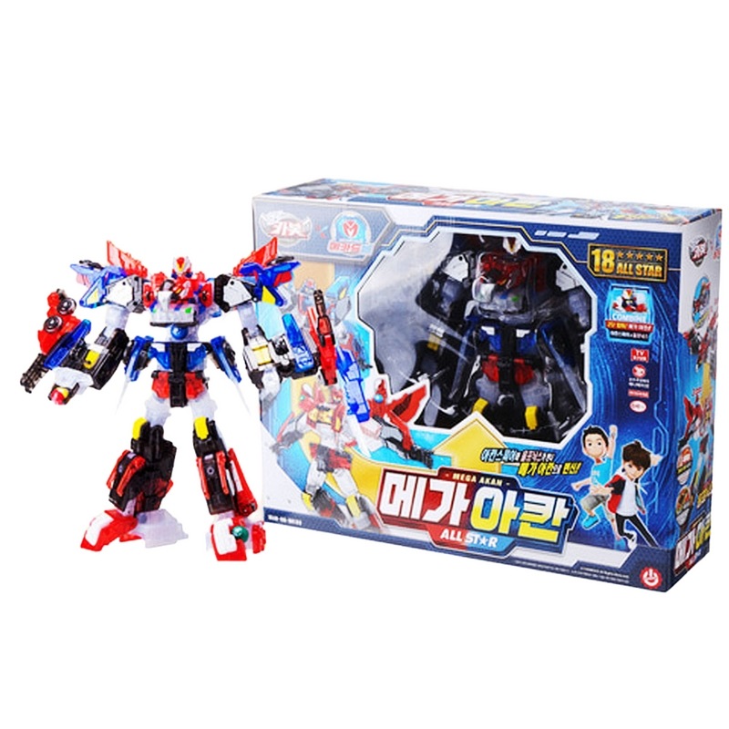 メカードボールメガアーカンアーカンスピアウルフニックス変身ロボット玩具