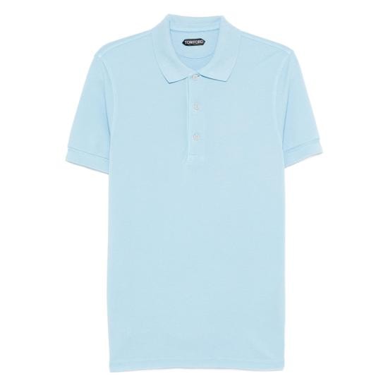 TOMFORD Men Polo Shirts JMT013 JPS011 UCZ BLUE