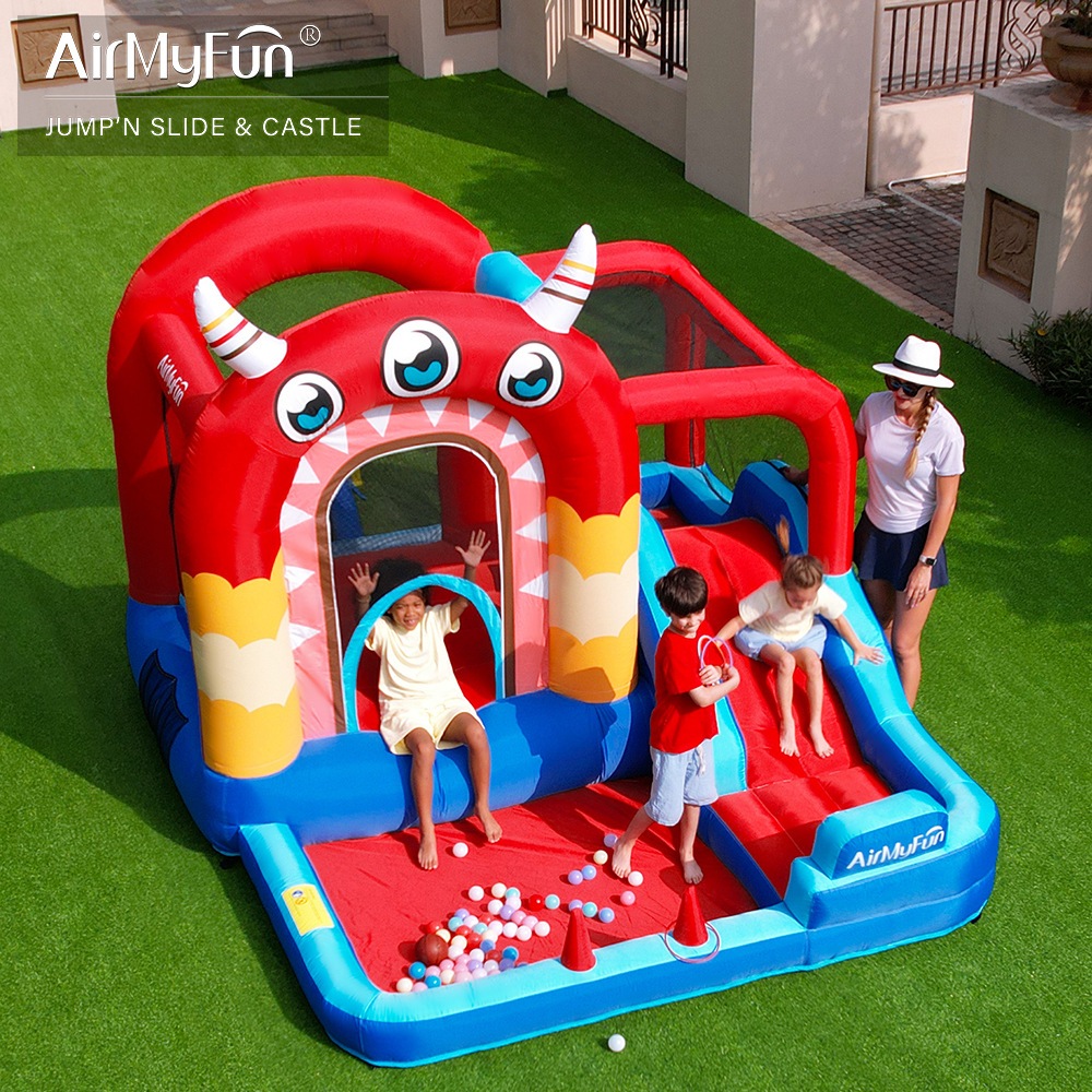 Amf 子供のインフレータブルキャッスル小さな家庭用城インフレータブルベッド子供用スライド小さなパーティー城 r nアイテム番号= 82057 r nfunction =子供の楽しみ r norig