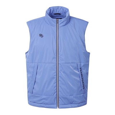 正規品 PEARLY GATES GOLF メンズ ロゴ入り パッド入りベスト
