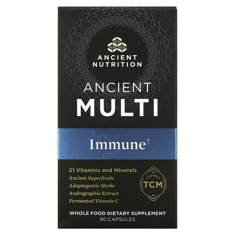 Dr. Axe / Ancient Nutrition　エンシェントマルチImmune+90粒