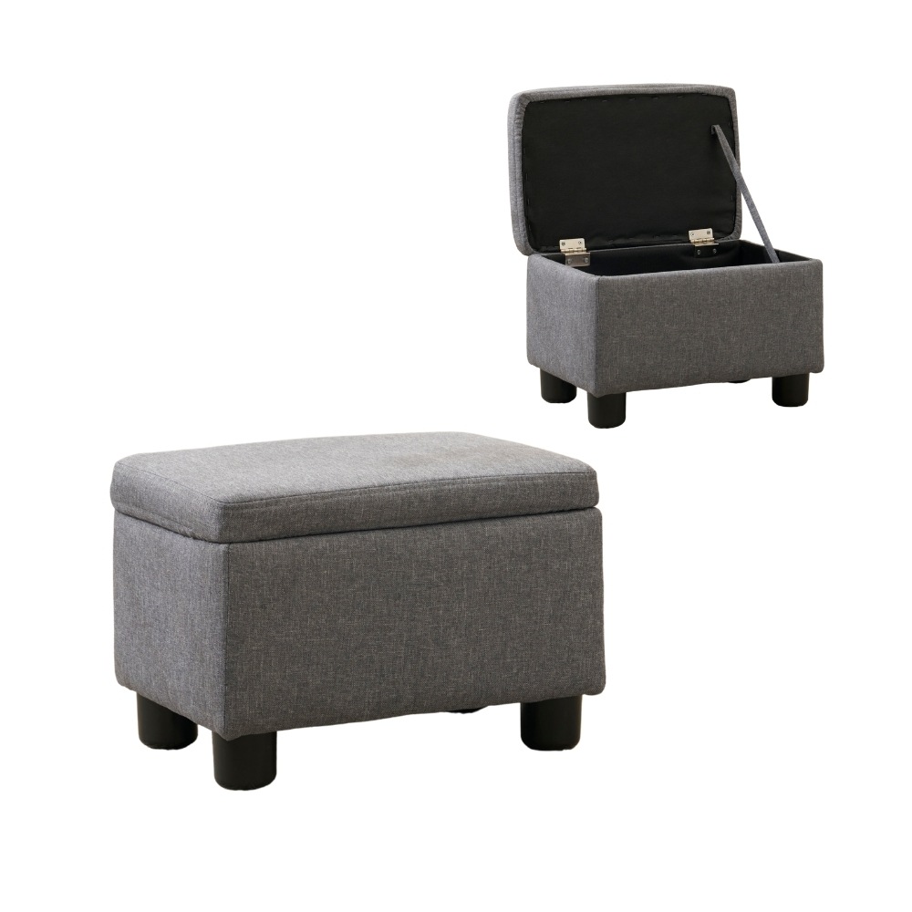 [国内即発送]オットマン スツール 椅子 おしゃれ ファブリック フットスツール 足置き ソファースツール 取り外し可能な脚 コンパクト 来客対応チェア おしゃれ 組立簡単　玄関イス マルチに使える