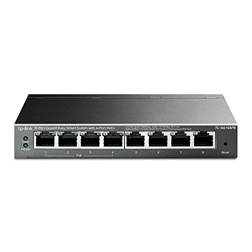 TP-Link スイッチングハブ PoE ギガ8ポート PoE オートMDI/MDI-X 5年保証