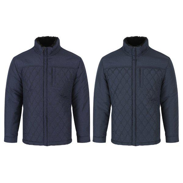 メンズ高級裏起毛ハイネックウェルロンパディング BH-JUP-7 14,472円