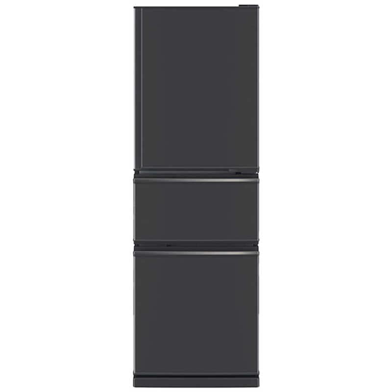 三菱　MITSUBISHI　冷蔵庫 3ドア 272L 右開き CXシリーズ 幅54cm マットチャコール　MR-CX27K-H（標準設置無料）