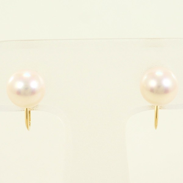 K18 18金 YG イヤリング パール(真珠) 中古