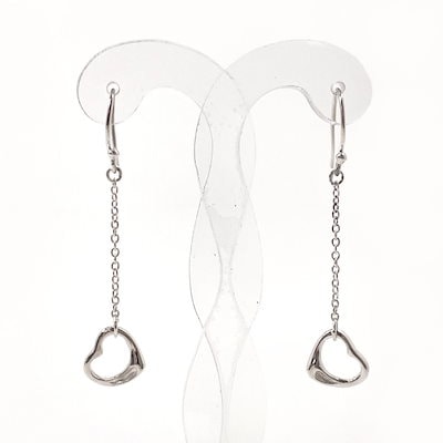 Tiffany & Co. エルサペレッティ オープンハート ドロップ ピアス エルサ・ペレッティ オープン ハート ドロップ ピアス