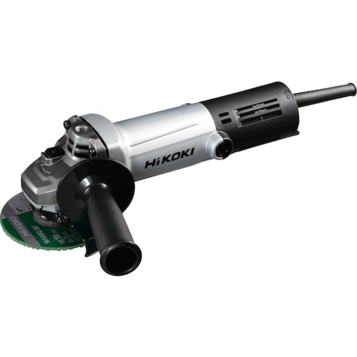 HiKOKI ハイコーキ 電気ディスクグラインダ G10SLA(E) 砥石径 100mm 低速高トルク形 3P可倒式プラグ付 スナップスイッチ式 ディスクグラインダー グラ