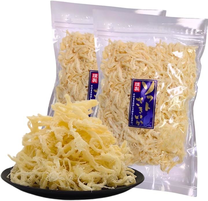 ソフトさきいか スルメイカ 業務用 大容量 チャック袋入りおつまみ 珍味 おやつ サキイカ500gx2袋合計1kg( 500gx2「1kg」)