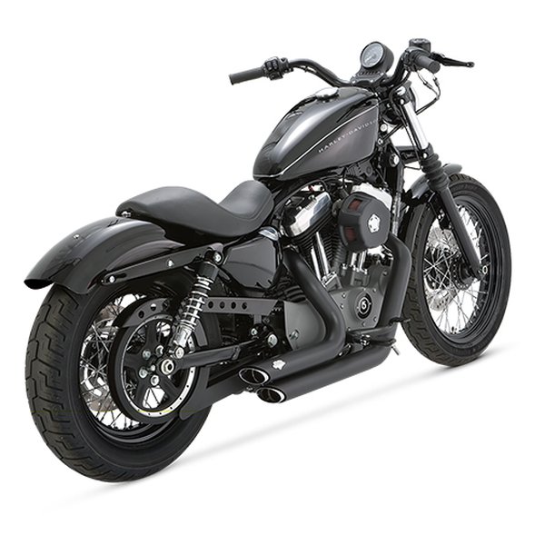 ShortShots Staggered ショートショットスタッガード ブラック マフラー 1800-0752