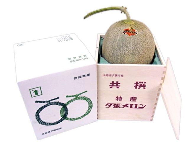 産地直送 北海道 夕張メロン 1玉約1.6kg 共撰/秀品 専用木製化粧箱=秀5-1玉（木箱）=予約 6月下旬以降